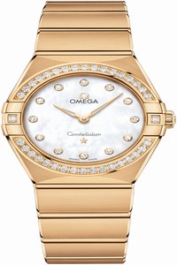 Replica 131.55.28.60.55.002 Omega Constellation Manhattan Quartz 28mm Ladies Watch