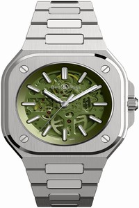 Replica BR05A-GN-SKST/SST Skeleton Green Bell & Ross BR 05 Automatic 40mm Mens Watch