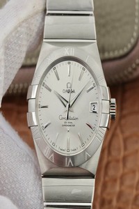 Replica Omega Constellation 123.10.38.21.02.001 VS Factory Silvery White Dial