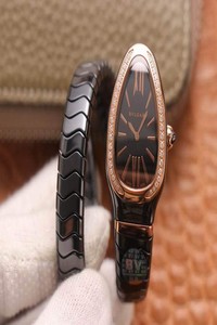 Replica Bvlgari Serpenti 102532 BV Factory Rose Gold Diamond